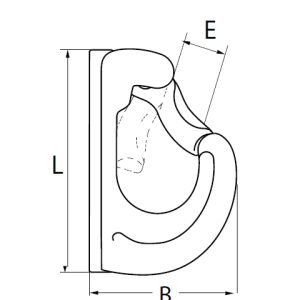 Universal weld on hook